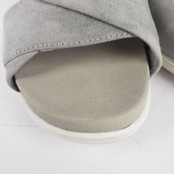 Dr. Scholls Shoes Womens Golden Hour Wedge Sandal, Soft Grey, 6 - Picture 12 of 16